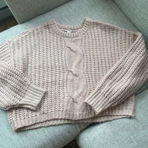 Light pink wool shirt